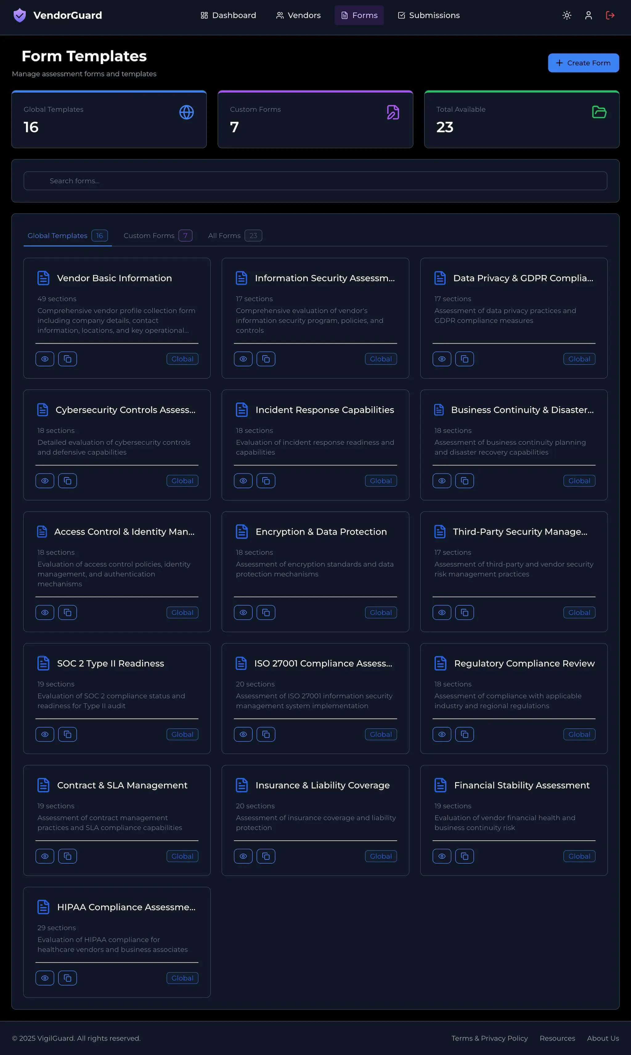 Detailed Analytics View